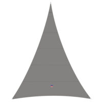 Sonnensegel 4mx7m Dreieck 13.5m2
