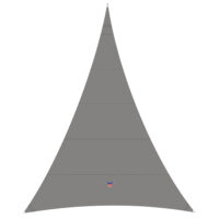 Sonnensegel 5mx6m Dreieck 13.8m2