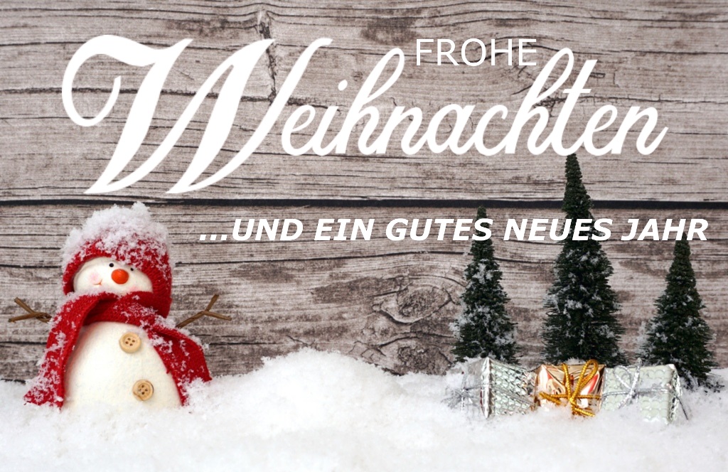 Read more about the article Frohe Weihnachten und einen guten Rutsch ins neue Jahr